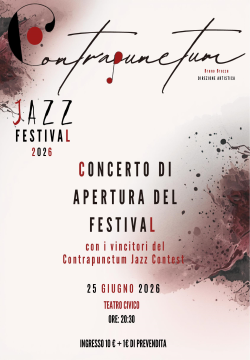 APERTURA DEL CONTRAPUNCTUM JAZZ FESTIVAL